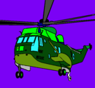 Dibujo Helicóptero al rescate pintado por nestorll