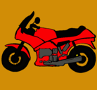 Dibujo Motocicleta pintado por Raauull