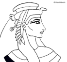 Dibujo Faraón pintado por jujogar7125