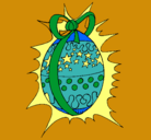 Dibujo Huevo de pascua brillante pintado por IVANCITO