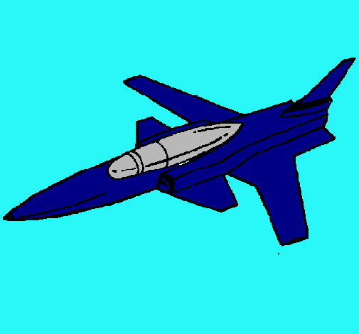 Dibujo Jet pintado por itachi
