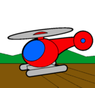 Dibujo Helicóptero pequeño pintado por hectorcavez