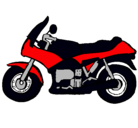 Dibujo Motocicleta pintado por matias25