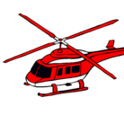 Dibujo Helicóptero  pintado por forgecito
