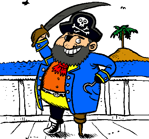Dibujo Pirata a bordo pintado por augus 
