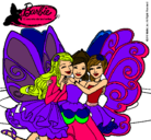 Dibujo Barbie y sus amigas en hadas pintado por DANIAILIN