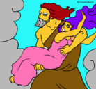 Dibujo El rapto de Perséfone pintado por marioncita