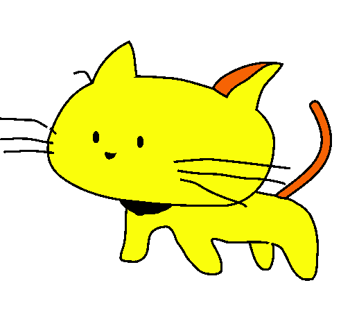Dibujo Cría de gato pintado por alinex