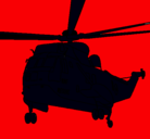 Dibujo Helicóptero al rescate pintado por lion