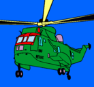 Dibujo Helicóptero al rescate pintado por 211245google
