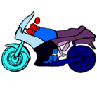Dibujo Motocicleta pintado por gabriel