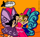 Dibujo Barbie y sus amigas en hadas pintado por Celia-Robles