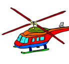 Dibujo Helicóptero  pintado por Brayan1