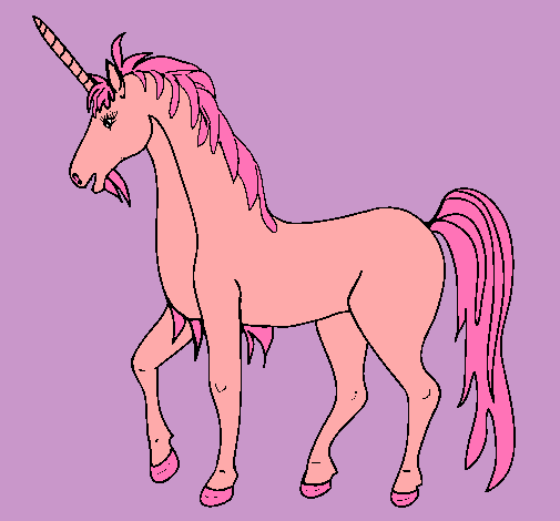 Dibujo Unicornio II pintado por lauracamila