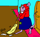 Dibujo La ratita presumida 1 pintado por alexpol