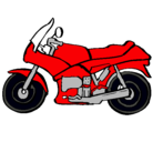 Dibujo Motocicleta pintado por yada