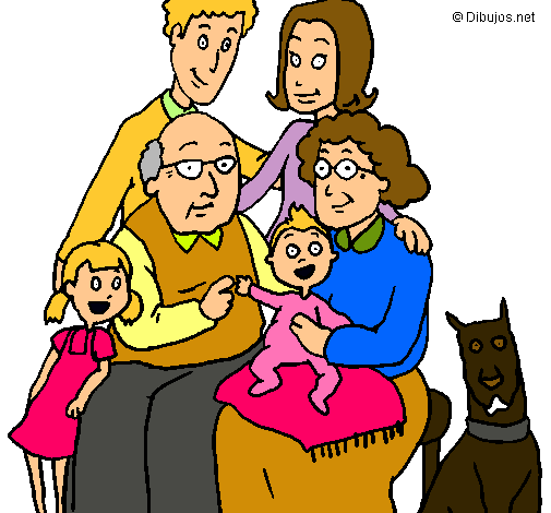 Dibujo Familia pintado por jorgenrique