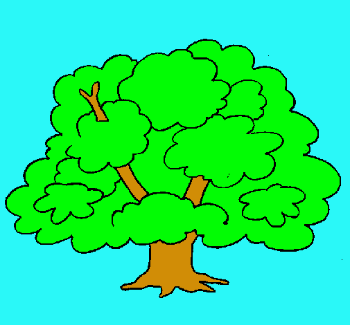 Dibujo Árbol pintado por alvarichu63