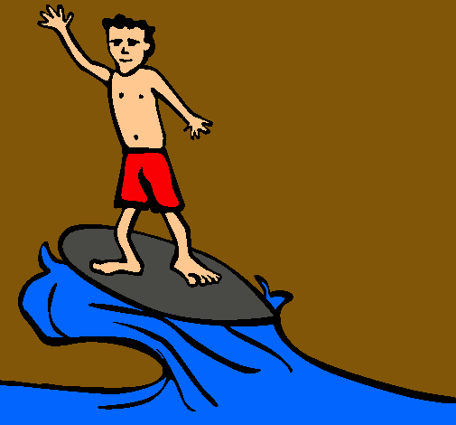 Dibujo Surfista pintado por CaRl05