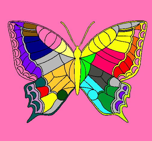 Dibujo Mariposa pintado por sergio2000