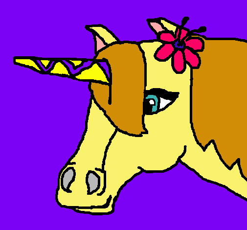 Dibujo Unicornio II pintado por PokPok