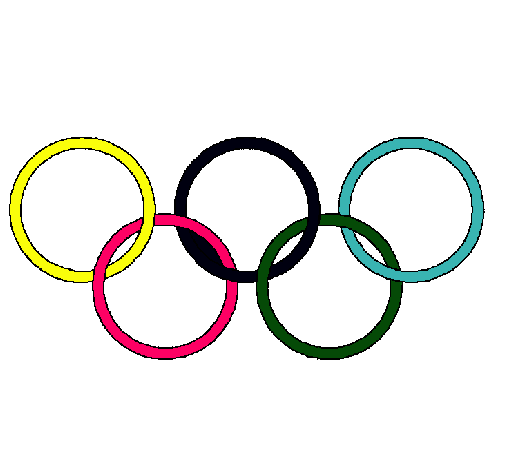 Dibujo Anillas de los juegos olimpícos pintado por jorgenrique