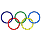 Dibujo Anillas de los juegos olimpícos pintado por jaquelinekzq