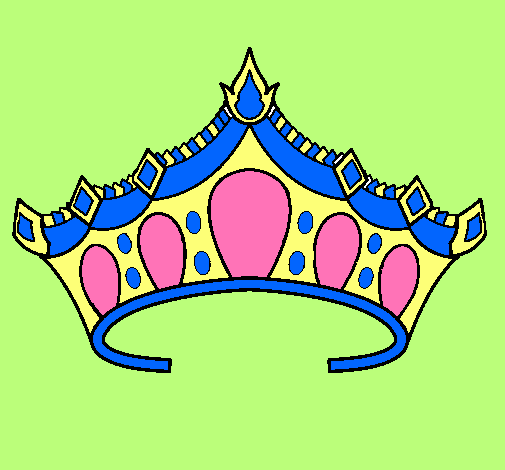 Dibujo Tiara pintado por monky