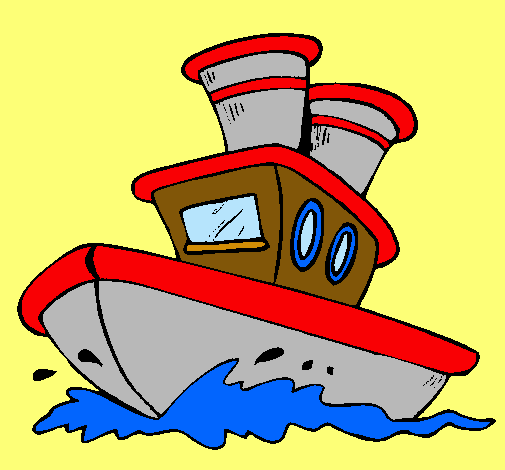 Dibujo Barco en el mar pintado por CaRl05