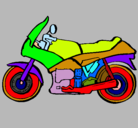 Dibujo Motocicleta pintado por ALANCITO