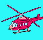 Dibujo Helicóptero  pintado por ysik