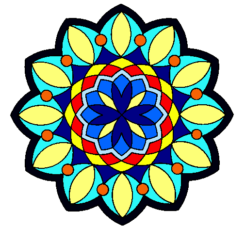 Dibujo Mandala 20 pintado por kathie