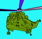 Dibujo Helicóptero al rescate pintado por htnfgth