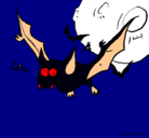 Dibujo Murciélago loco pintado por murcijunior