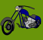 Dibujo Moto pintado por moto3456