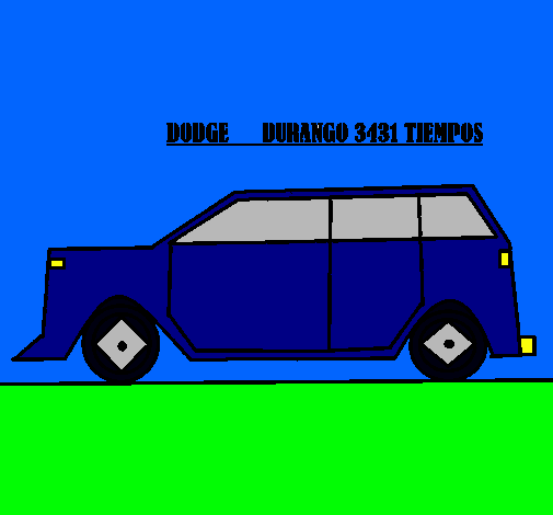 Dibujo Dodge pintado por federico1199