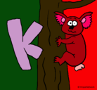 Dibujo Koala pintado por 12345678