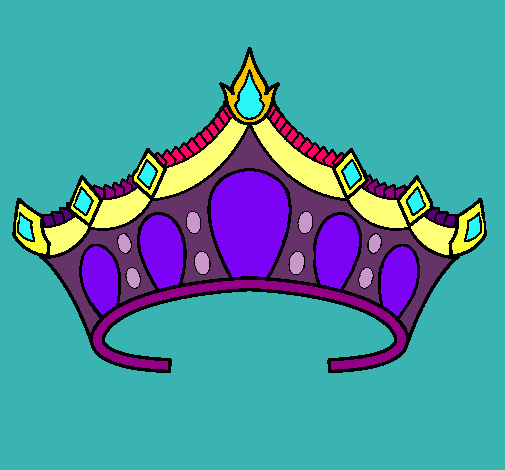 Dibujo Tiara pintado por tamii