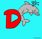 Dibujo Delfín pintado por delfin