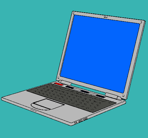 Dibujo Ordenador portátil pintado por laptopcila
