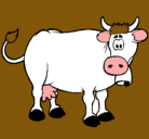 Dibujo Vaca lechera pintado por isarmada