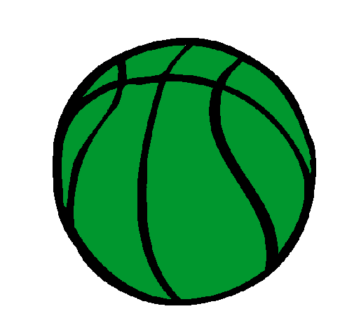 Dibujo Pelota de básquet pintado por sophyta