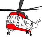 Dibujo Helicóptero al rescate pintado por laptopcila