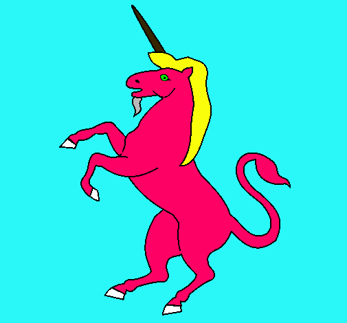 Dibujo Unicornio pintado por mibebe