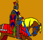 Dibujo Caballero a caballo pintado por JESUS1