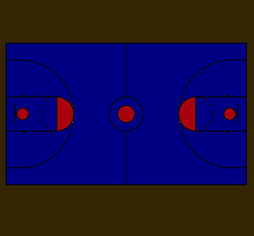 Dibujo Cancha pintado por davidbv