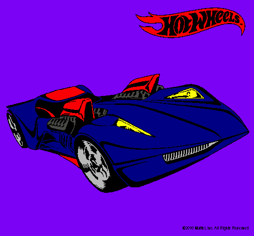 Dibujo Hot Wheels 4 pintado por laptopcila