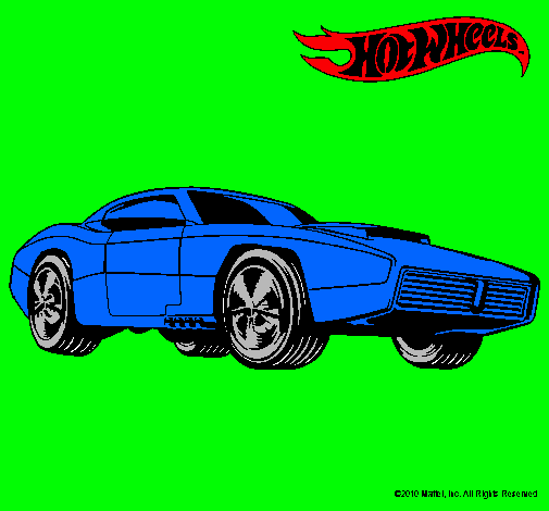 Dibujo Hot Wheels 1 pintado por federico1199