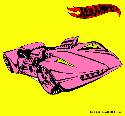 Dibujo Hot Wheels 4 pintado por KYRIOS 