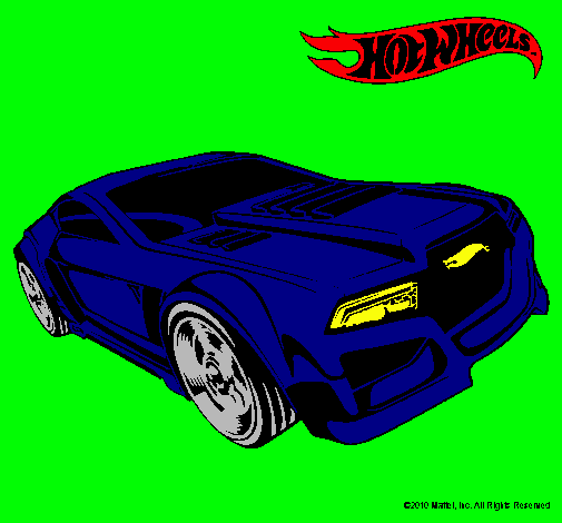 Dibujo Hot Wheels 5 pintado por federico1199